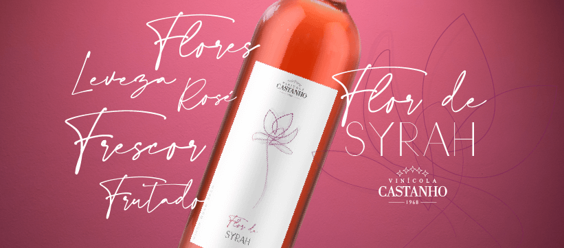 Vinícola Castanho - Flor de Syrah - Capa
