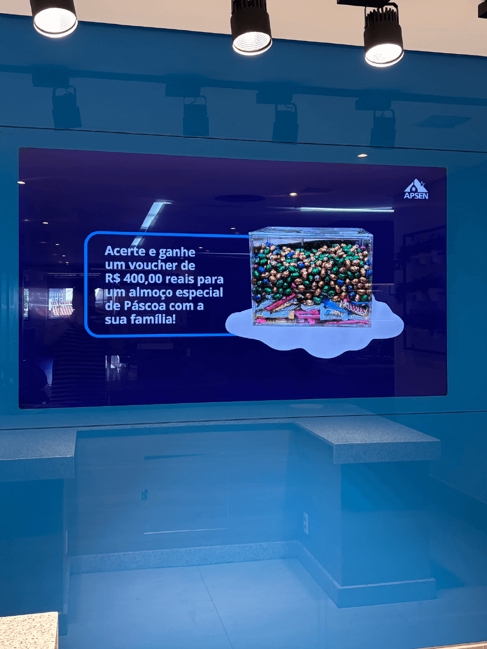 Páscoa Azul da Apsen