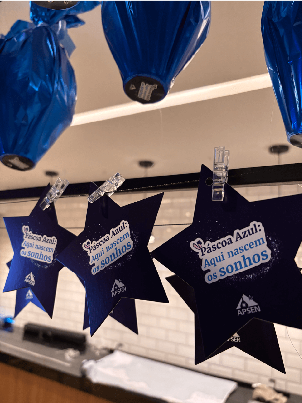 Páscoa Azul da Apsen