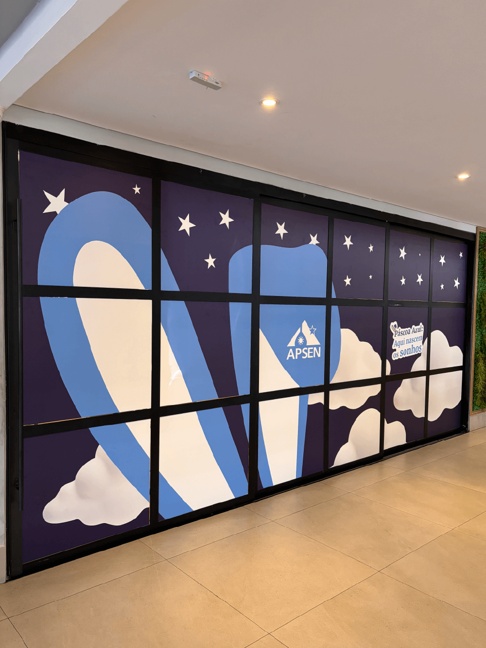 Páscoa Azul da Apsen