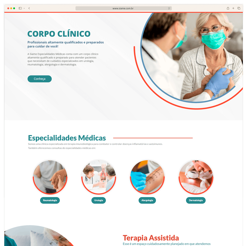 site institucional siame