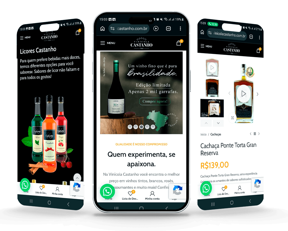 Loja Virtual - Vinícola Castanho