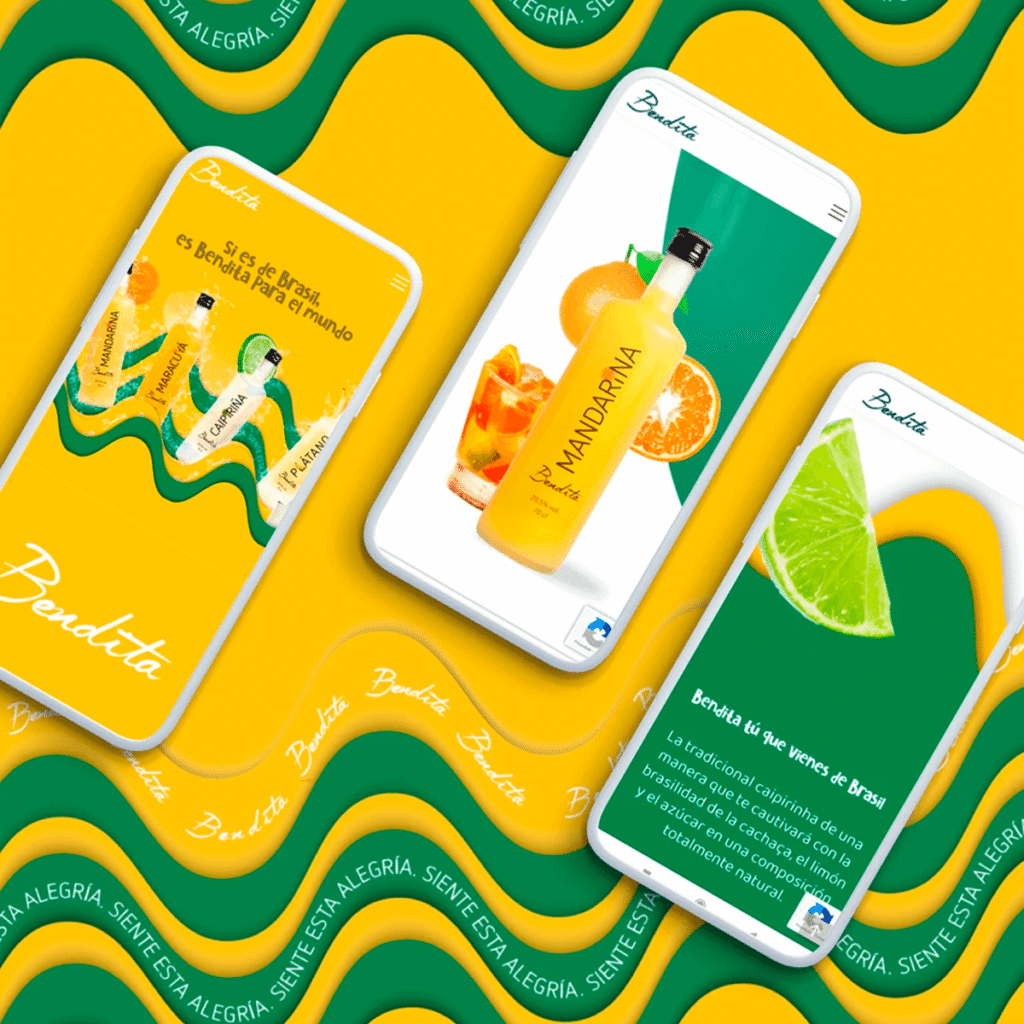 site institucional Bendita