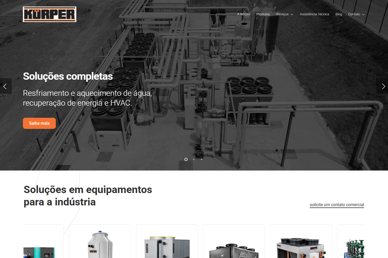 Agência io! cria novo site da Körper para impulsionar SEO, conversão e performance digital