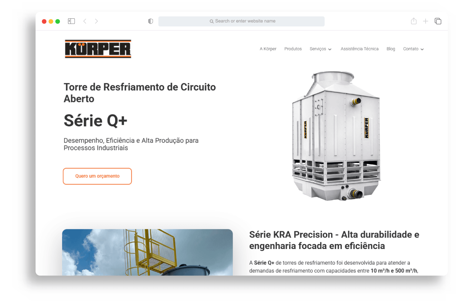 Agência io! cria novo site da Körper para impulsionar SEO, conversão e performance digital