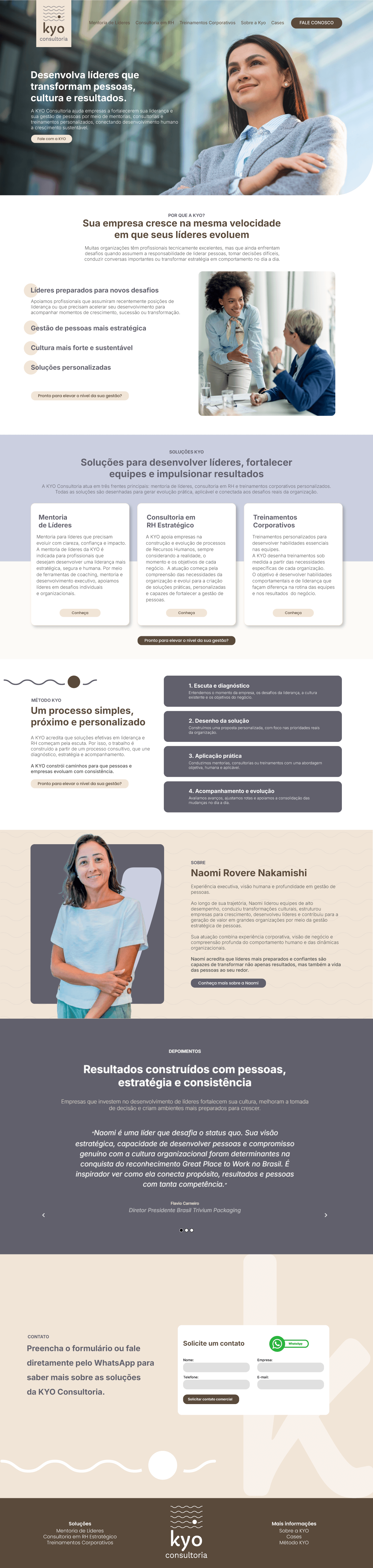 home site kyo consultoria