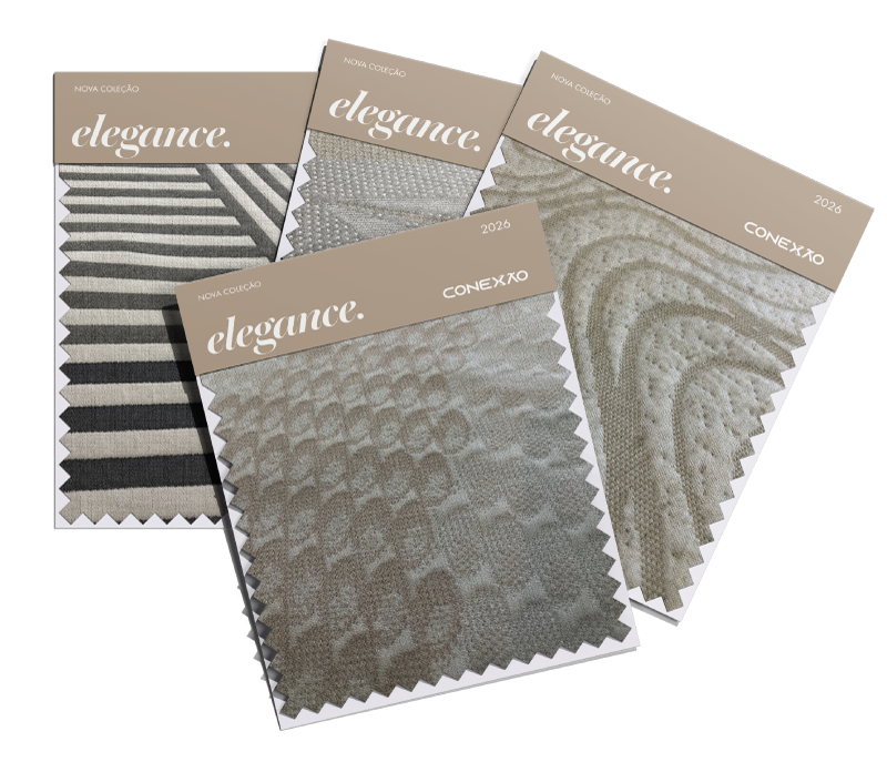 Conexão Malhas Campanha de Marketing Lançamento de Coleção Elegance